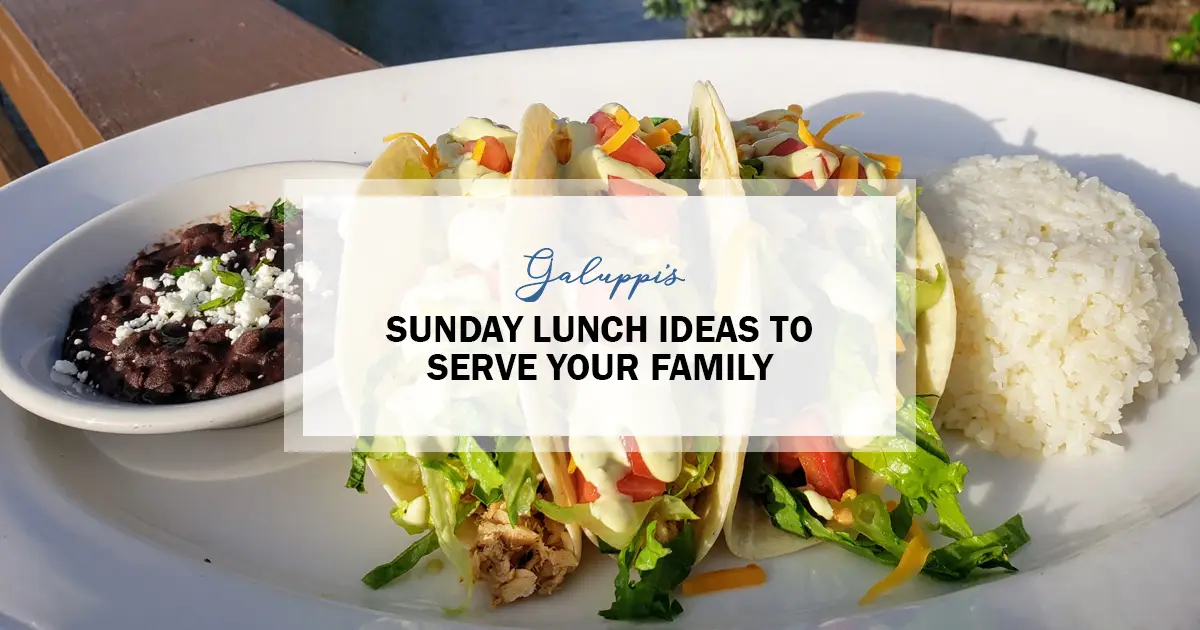 sunday lunch specials