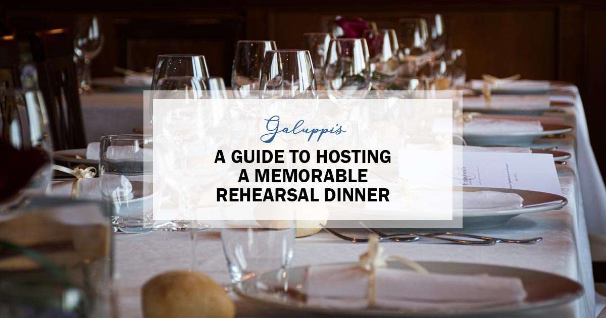rehearsal dinner