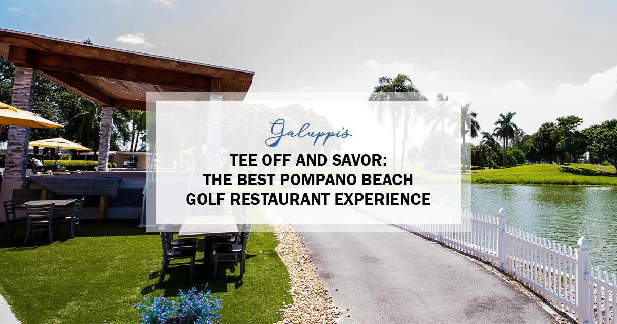 pompano beach golf restaurant