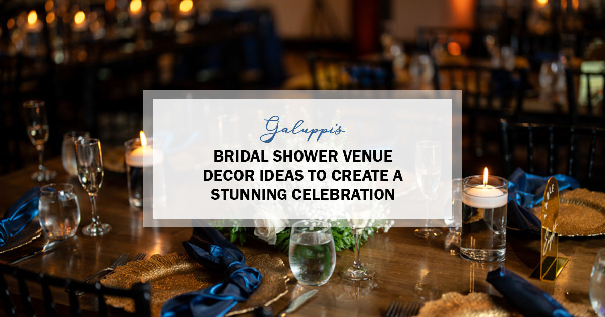 Bridal Shower Venue Decor